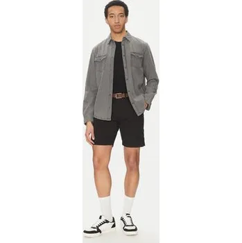 Pánské kraťasy Jack & Jones Šortky z materiálu Marco 12269368 Černá Regular Fit XXL