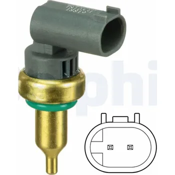 Čidlo automobilu Snímač, teplota chladiva DELPHI TS10531