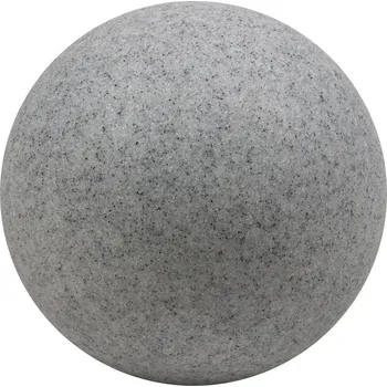 Žárovka Heitronic 35956 Mundan zahradní osvětlení koule LED, úsporná žárovka E27 9 W granit šedá (matná)