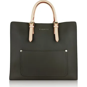 Kabelka Bugatti dámská stylová kabelka - olivová