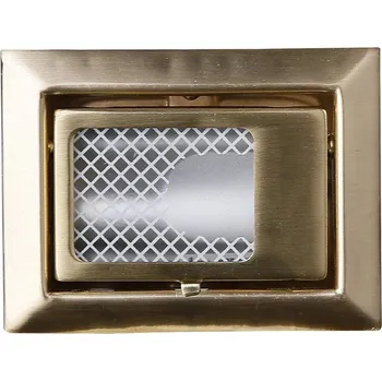 Objímka stropní lampy pro schody, saténově zlatá, G4 MS-07