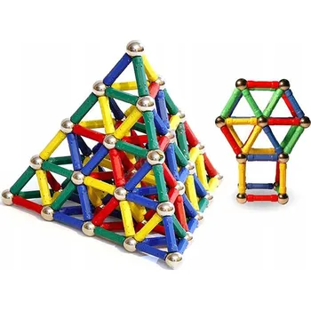 ostatní stavebnice Magnetické stavebnice, tvary, věž x37