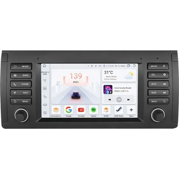 Autorádio HIZPO BMWE3971P Autorádio 7" Android 13 pro BMW 5 E39, X5 E53 Výkonnostní varianta: 4SBMWE3971P (4+32GB)