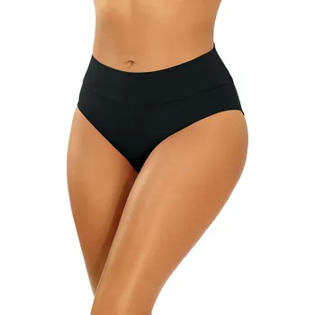 Dámské plavky Self New Fashion 1 plavecké kalhotky S-4XL černá 46-3XL