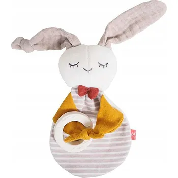 Kousátko Kikadu silikonové, látkové, vícebarevné