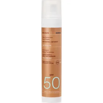 Přípravek na opalování Korres Red Grape Daily Sunscreen opalovací krém na obličej SPF 50 50 ml