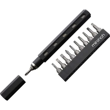 Šroubovák EDC šroubovák Mininch Tool Pen Premium, Imperial - Black