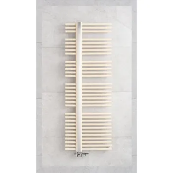 Radiátor P.M.H. Těleso koupelnové PMH Kronos 600 x 800 mm, 520 W, středové připojení, Bílá matná RAL 9010