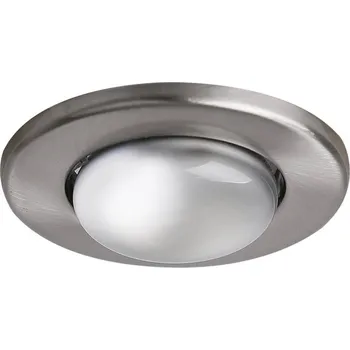 Stropní svítidlo, saténový nikl, kulaté, OZS-01