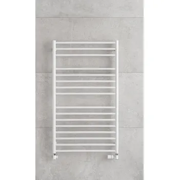 Radiátor P.M.H. Těleso koupelnové PMH Luxor 402 x 1200 mm, 264 W, klasické připojení, Černá pololesklá RAL 9017