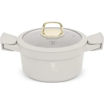 Hrnec Kastrol s poklicí s titanovým povrchem 20 cm Sahara Collection BH-7786