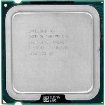 Procesor INTEL CORE 2 DUO E6600 2,4 GHz 4 MB CACHE s775