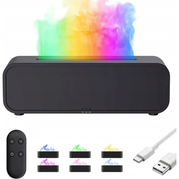 IP kamera DIFUZÉR LED 7 BAREV S FUNKCÍ REAKCE NA ZVUK