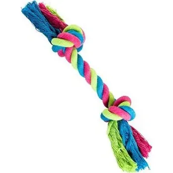 Hračka pro psa Hračka pes Uzel bavlněný 30cm/140g růžová/modrá HipHop