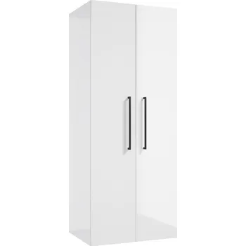 Koupelnový nábytek ArtDef Vysoká skříňka do koupelny FERATA C60 2D | bílá