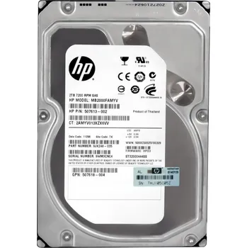 Pevný disk HP 507613-002 2TB SAS-2 7.2K 16MB 3.5'' MB2000FAMYV