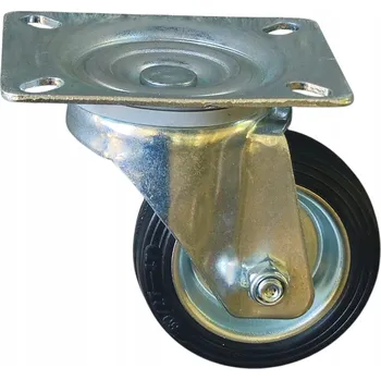 Pojezdové kolečko KOLEČKO KE VOZÍKU REGÁLU FI 80 OTOČNÉ 100KG