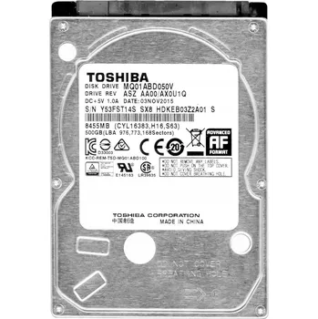 Pevný disk Pevný disk Toshiba M2732D-Pz Toshiba 500GB 2,5" 500GB SATA II 2,5"