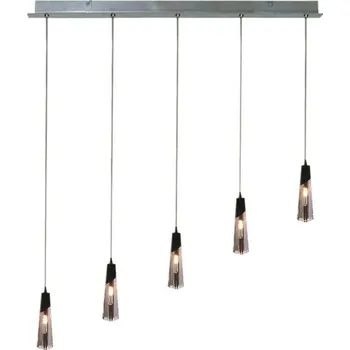 Stropní lampa Erica 5x20W G4 chromová