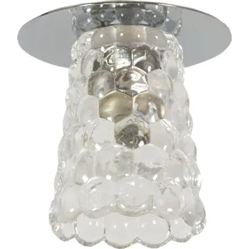 Stropní svítidlo chrom bezbarvé krystalové 40W G9 SK-75