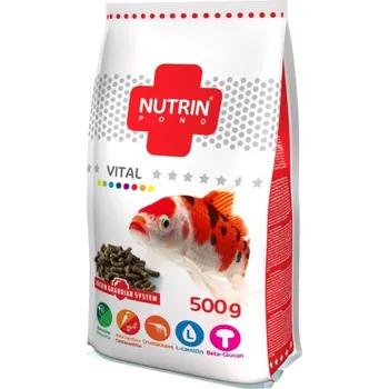 Krmivo pro rybičky Nutrin Pond Vital 500g