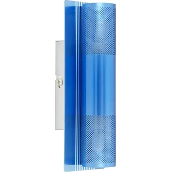 Nástěnné svítidlo Modrá nástěnná lampa 2x40W Emu