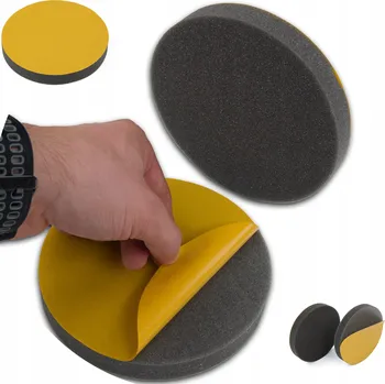 Hudebniny Akustický panel se samolepicí vrstvou KULATÝ průměr 15 cm, zvuk pohlcující, na stěnu