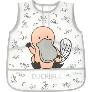 Bryndák BABYONO Bryndák omyvatelný šedý 12m+, 30x35 cm