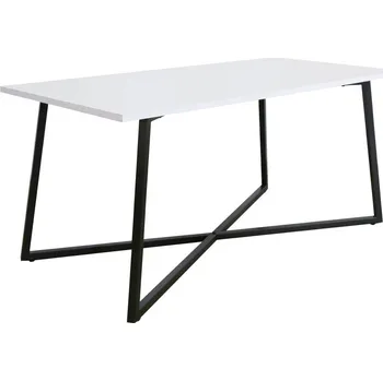 Taburet Tempo Kondela Bertu (bílá + černá)