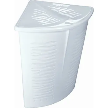 Volně stojící koš na prádlo BranQ 45 l bílý