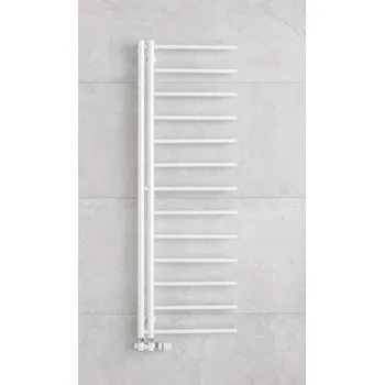 Radiátor P.M.H. Těleso koupelnové PMH Apollo 500 x 1140 mm, pravé 168 W, středové připojení, Bílá lesklá RAL 9003