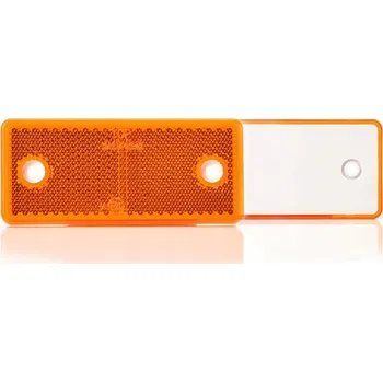 Boční oranžová odrazka pro přívěs, valník, "O"