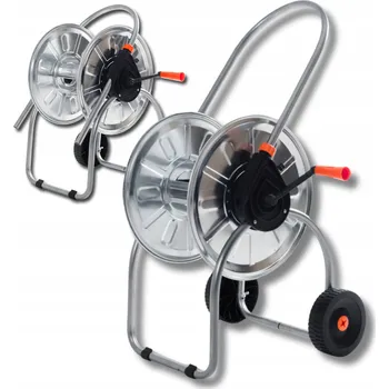 Zahradní hadice Vozík na zahradní hadici Bradas ocel pozinkovaná, 50 m, 1/2"