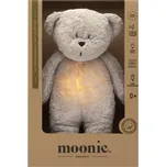 Moonie Bear 2.0 Organic Grey usínáček s melodií 1 ks