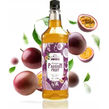 Sirup Ovocný sirup pro barmany na bubble tea, do kávy, drinků a vody 1000 ml | Maracuja (Mučenka)