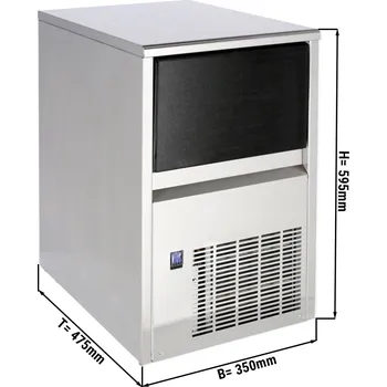 Výrobník ledu G.Gastro Výrobník kostek ledu / válec - 23 kg / 24 h