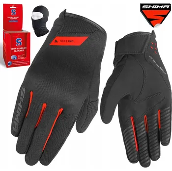 Moto rukavice Motocyklové rukavice SHIMA ONE EVO RED černo-červené pánské