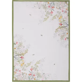 Utěrka Bavlněná utěrka s lučními květy Wildflower Fields - 50*70 cm
