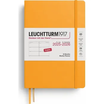 Diář Weekly Planner 2026 Medium (A5) 18 Months Rising Sun