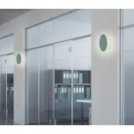 Zelená kovová LED nástěnná lampa 6W 150mm Holar Ledea