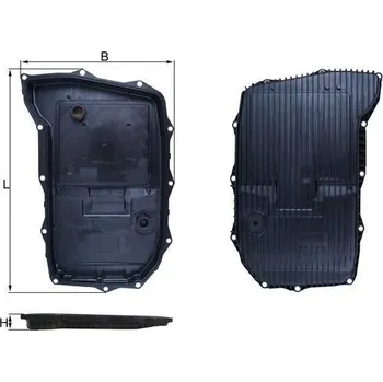 Olejová vana Olejová vana, automatická převodovka KNECHT HX 255