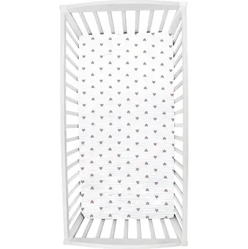 Prostěradlo PROSTĚRADLO MUŠELÍNOVÉ DO POSTÝLKY 120x60