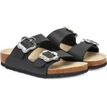 Birkenstock Nazouváky Arizona Flower Buckle Kids 1029844 S Černá 28