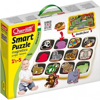 Dětské zboží Quercetti 00232_PO Smart Puzzle magnetico Jungle