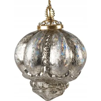 Vánoční dekorace Vánoční Baňky ve tvaru vánoční koule 13 cm 1 ks