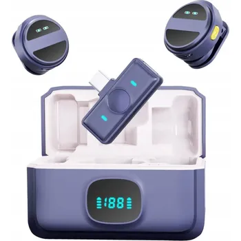 Mikrofon Bezdrátový mikrofon Altmir SX21 ANC, typ C, 600 mAh, redukce šumu