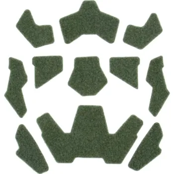 Airsoft Cygnus Armory Sada suchých zipů na helmu - olivová