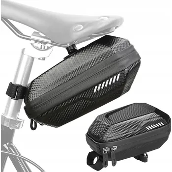 brašna na kolo VODĚODOLNÁ ZADNÍ CYKLISTICKÁ TAŠKA BRAŠNA POD SEDLO 1,5 l, REFLEXNÍ PRVKY, HARDSHELL