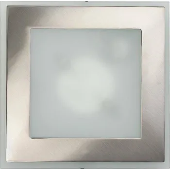 Stropní lampa bílá/chrom 27x27cm R7S Jupiter / 10-74174