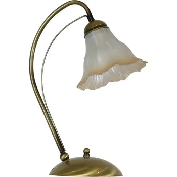 Lampička Stolní lampa kancelářská Perła 1pl 1X40W E14 patina